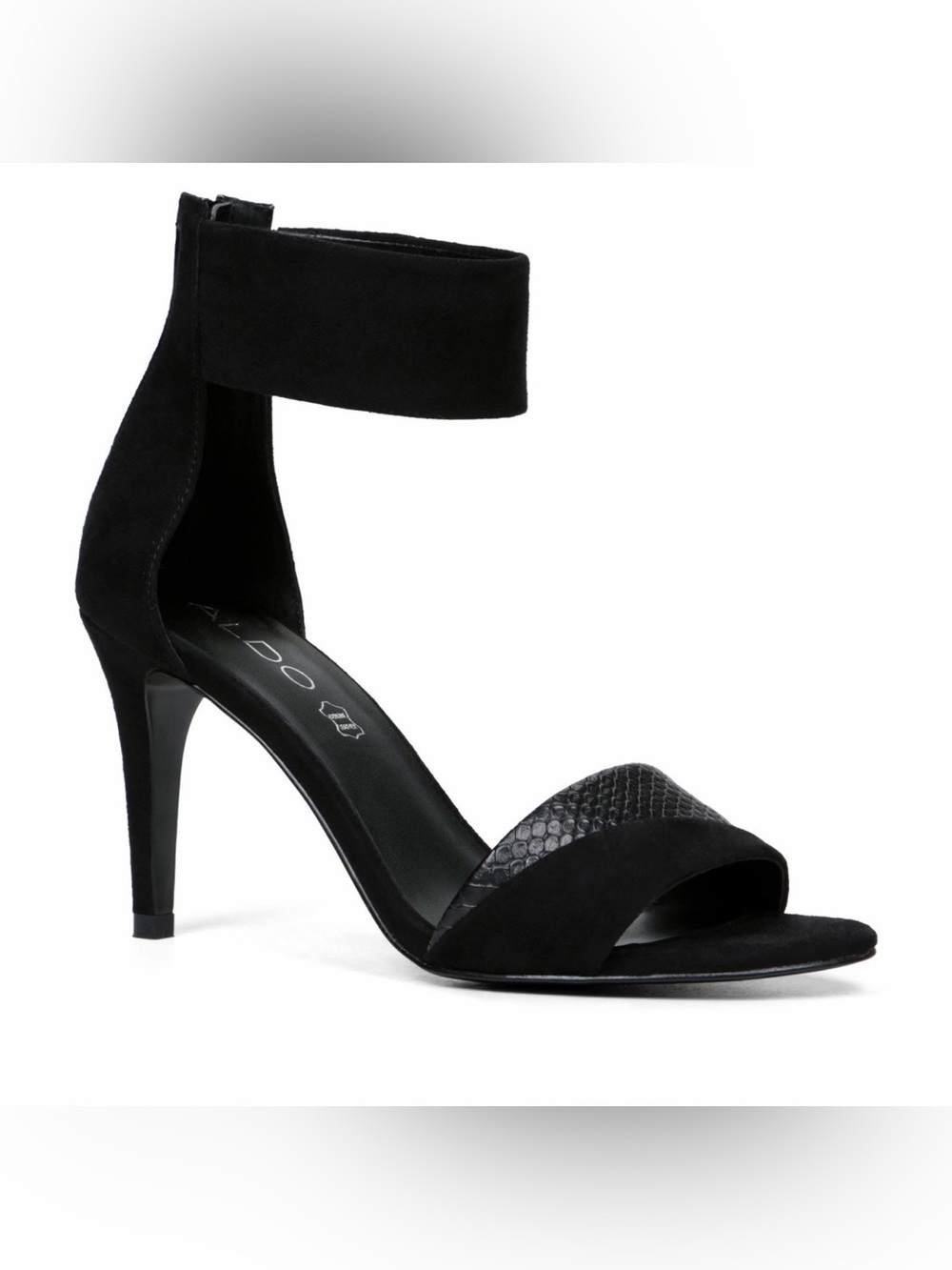 ALDO - Ibenama Suede Ankle Strap Heeled Sandals